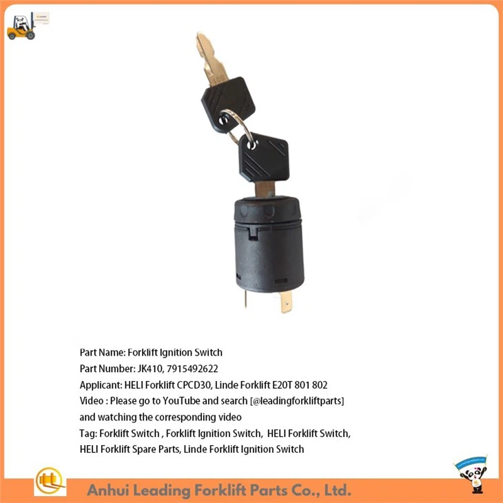 Forklift Ignition Switch