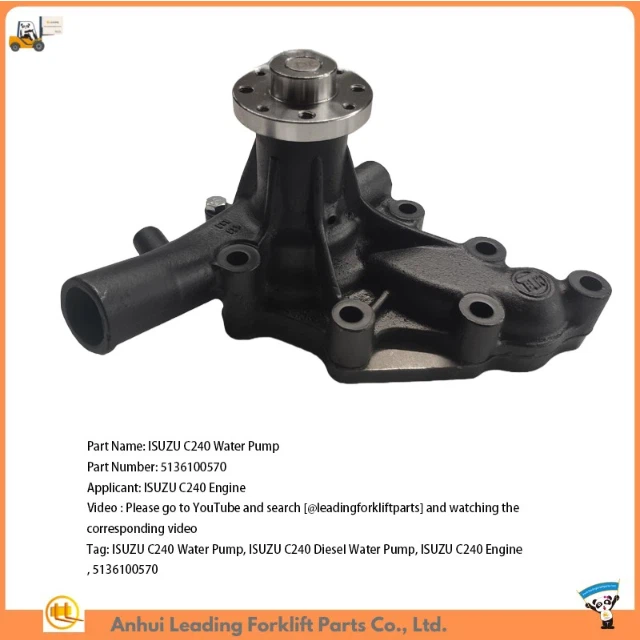 ISUZU C240 Water Pump ISUZU C240 Water Pump